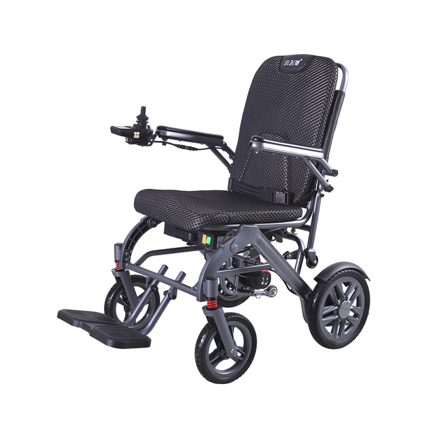 227铝合金电动轮椅 