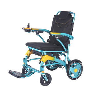 XFGN18-218蓝色便携式折叠轻便电动轮椅